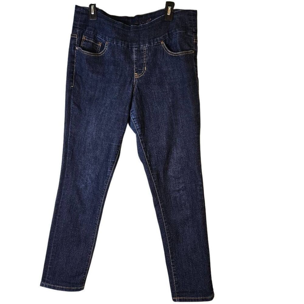 JAG Jeans, pull on, dark wash. Size 14. #949